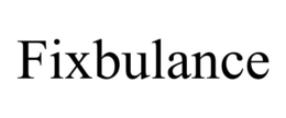 FIXBULANCE trademark