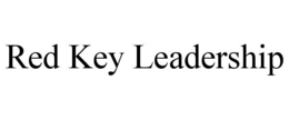 RED KEY LEADERSHIP trademark