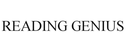 READING GENIUS trademark
