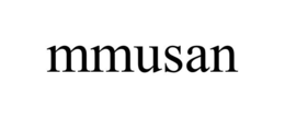 MMUSAN trademark