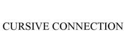 CURSIVE CONNECTION trademark