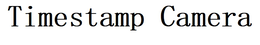 TIMESTAMP CAMERA trademark