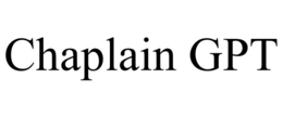CHAPLAIN GPT trademark
