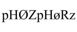 PHØZPHØRZ trademark