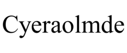 CYERAOLMDE trademark