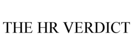 THE HR VERDICT trademark