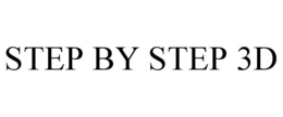 STEP BY STEP 3D trademark