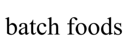BATCH FOODS trademark