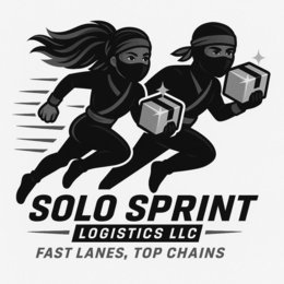 SOLO SPRINT LOGISTICS LLC FAST LANES, TOP CHAINS trademark