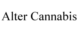 ALTER CANNABIS trademark