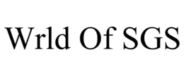 WRLD OF SGS trademark