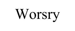 WORSRY trademark