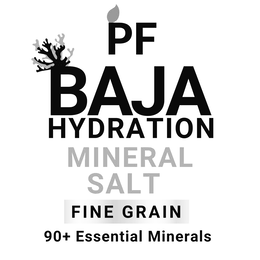 PF BAJA HYDRATION MINERAL SALT FINE GRAIN 90+ ESSENTIAL MINERALS trademark
