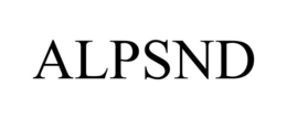 ALPSND trademark