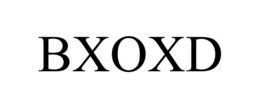 BXOXD trademark