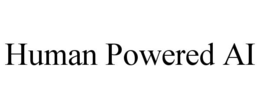 HUMAN POWERED AI trademark