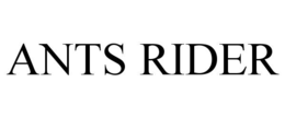 ANTS RIDER trademark