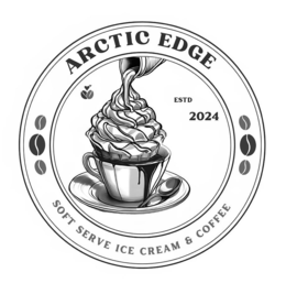 ARCTIC EDGE SOFT SERVE ICE CREAM & COFFEE ESTD 2024 trademark