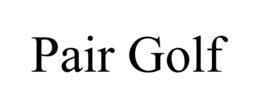 PAIR GOLF trademark
