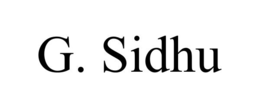 G. SIDHU trademark