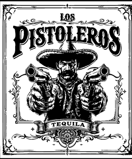 LOS PISTOLEROS TEQUILA trademark
