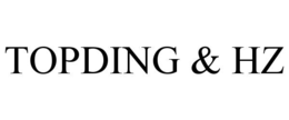 TOPDING & HZ trademark
