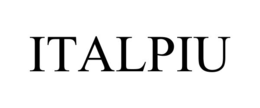ITALPIU trademark