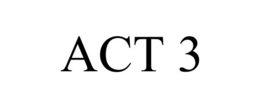 ACT 3 trademark