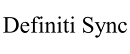 DEFINITI SYNC trademark