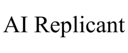 AI REPLICANT trademark