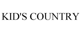 KID'S COUNTRY trademark