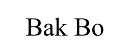BAK BO trademark