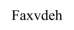 FAXVDEH trademark