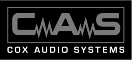 C A S  COX AUDIO SYSTEMS trademark
