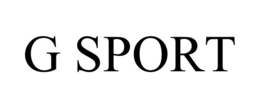 G SPORT trademark