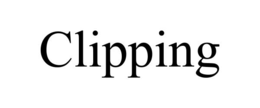 CLIPPING trademark