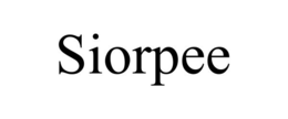 SIORPEE trademark