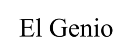 EL GENIO trademark