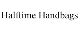 HALFTIME HANDBAGS trademark
