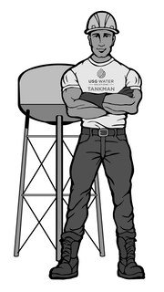 USG WATER SOLUTIONS TANKMAN trademark