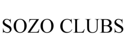 SOZO CLUBS trademark