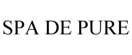 SPA DE PURE trademark