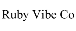 RUBY VIBE CO trademark