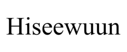 HISEEWUUN trademark