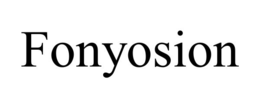 FONYOSION trademark