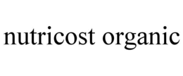 NUTRICOST ORGANIC trademark
