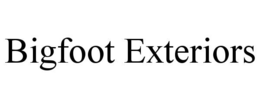 BIGFOOT EXTERIORS trademark
