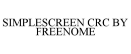 SIMPLESCREEN CRC BY FREENOME trademark