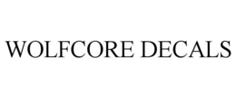 WOLFCORE DECALS trademark