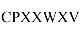 CPXXWXV trademark